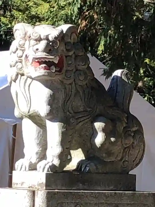 東村山八坂神社の狛犬