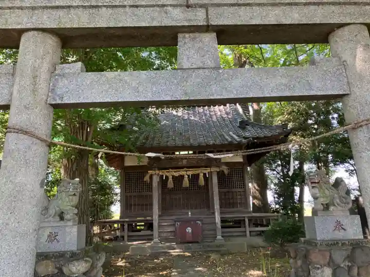 田中神社の鳥居