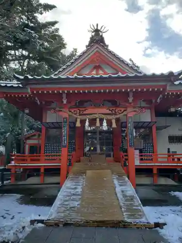 金澤神社の本殿