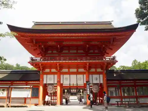 賀茂御祖神社（下鴨神社）の山門