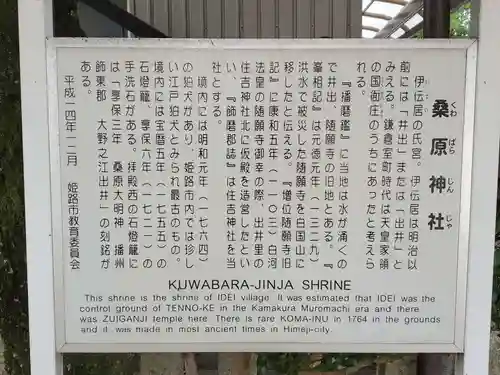 桑原神社の歴史