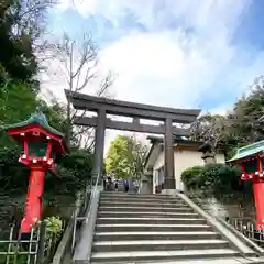 江島神社の鳥居