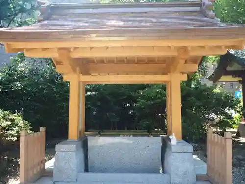 蒲田八幡神社の手水舎