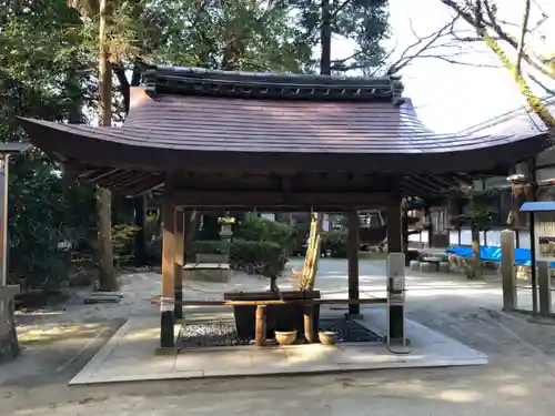 廣瀬大社の手水舎