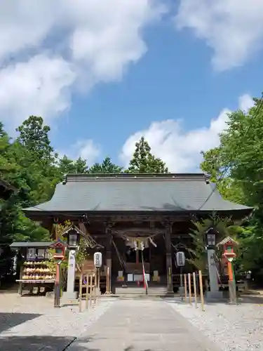 滑川神社 - 仕事と子どもの守り神(福島県)