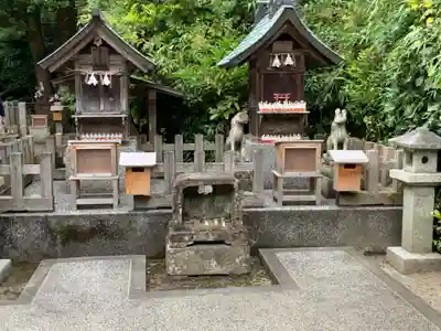 松江城山稲荷神社の末社・摂社