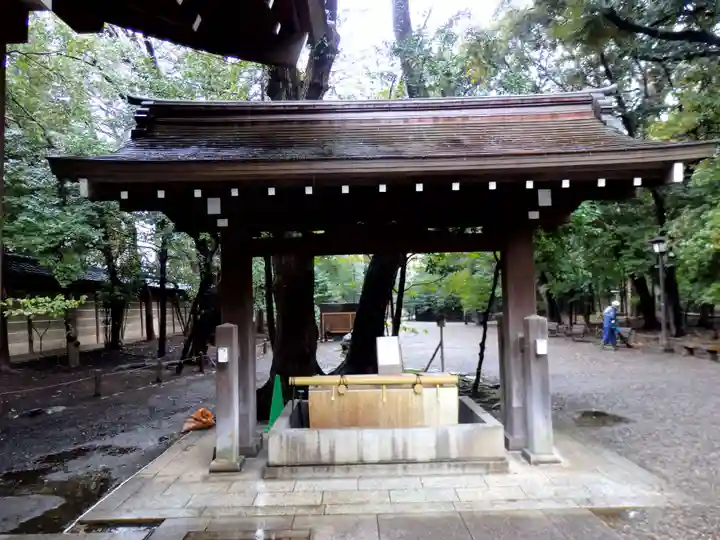 靖國神社の手水舎