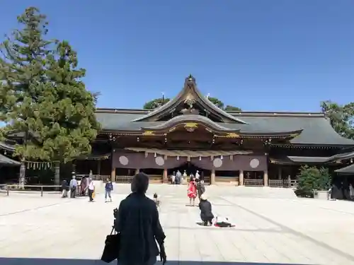 寒川神社の本殿