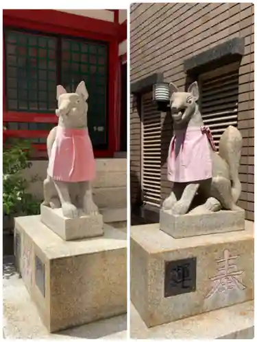 二宮神社の狛犬