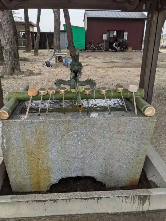 大樹寺(松安院大樹寺)の手水舎