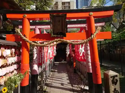 露天神社（お初天神）の鳥居