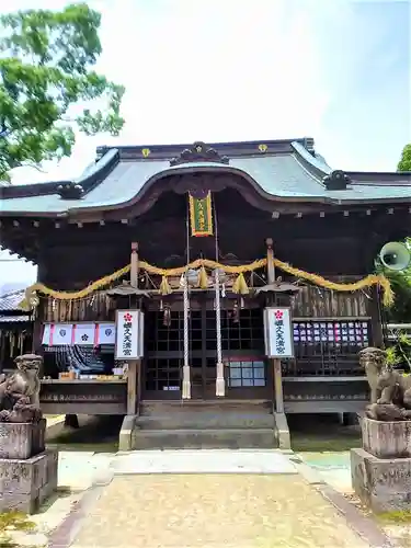 蛎久天満宮の本殿・本堂