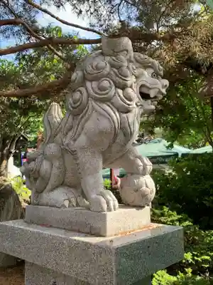 北見神社の狛犬