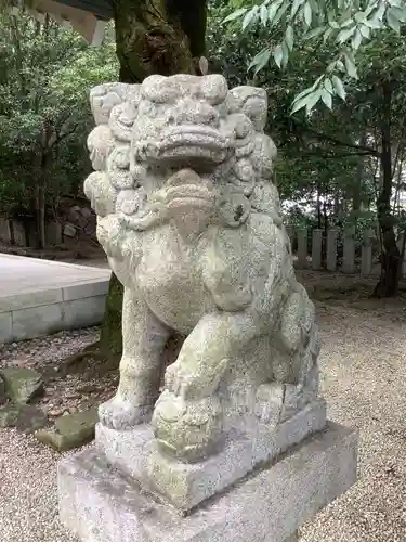 坂下神社の狛犬