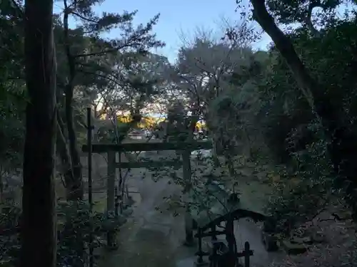 熊野神社の鳥居