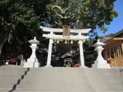 事任八幡宮の鳥居