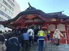 花園神社の本殿