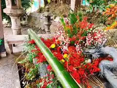 東海市熊野神社の手水