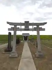 白山神社の鳥居