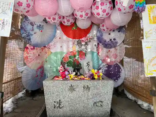 札幌諏訪神社の手水