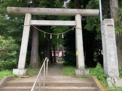 白子神社の鳥居