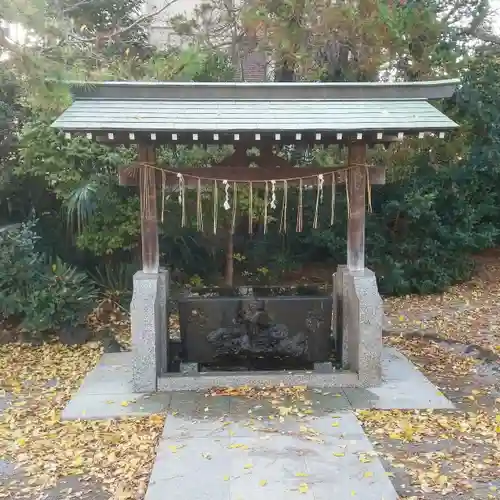 鹿島神社の手水舎