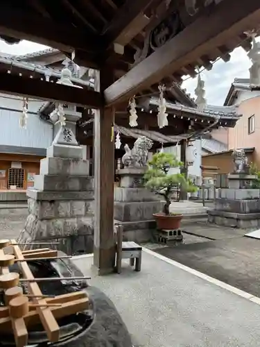 御嶽神社茅萱宮の手水舎