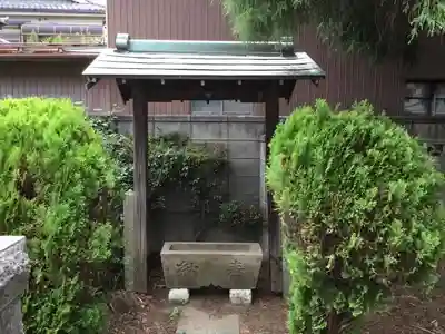 別雷神社稲荷神社の手水舎