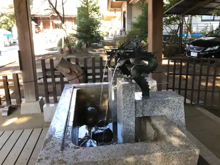 玉川神社の手水舎