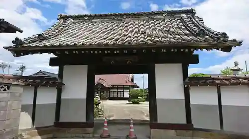 専念寺の山門・神門