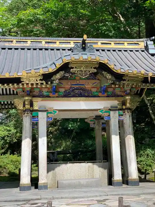 日光山輪王寺 大猷院の手水舎