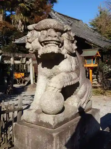 長良神社の狛犬