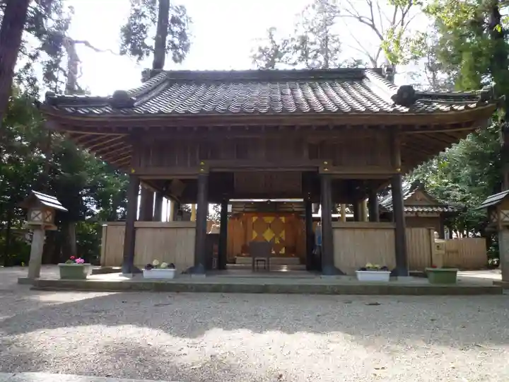 相鹿上神社の本殿・本堂