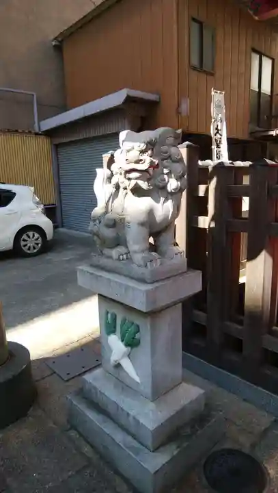 袋町お聖天 福生院の狛犬