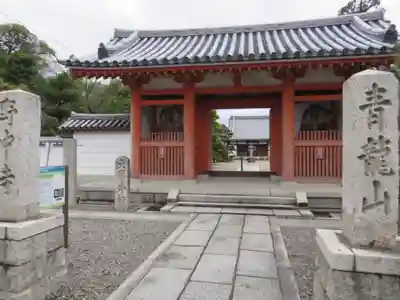 野中寺の山門・神門