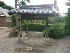 太子寺の手水