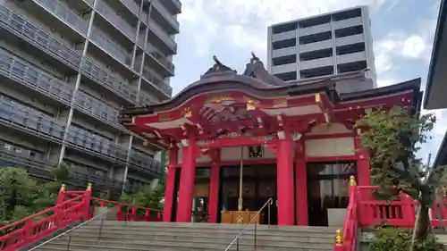 成子天神社の本殿・本堂