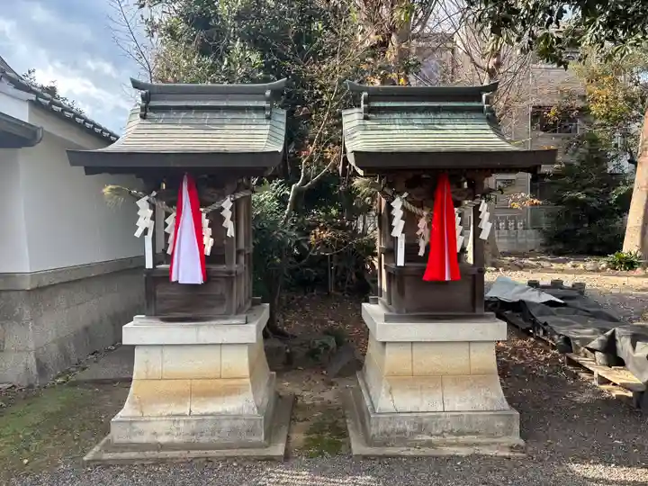 篠津神社の末社・摂社