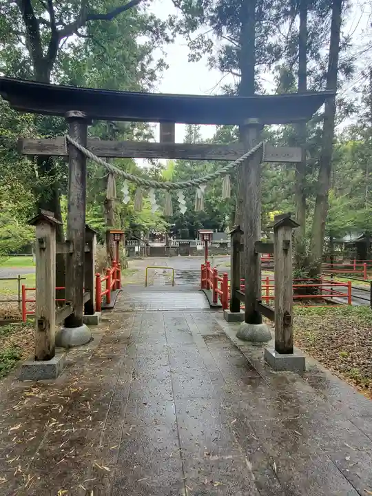 安房神社の鳥居