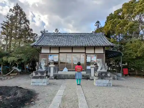 小松神社の本殿・本堂