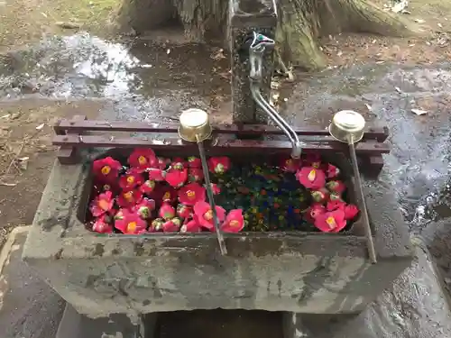 東蕗田天満社の手水舎