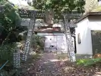 白山神社の鳥居