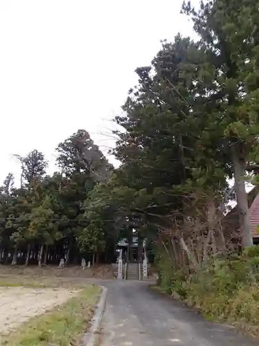 八雲神社・境内飯豊和気神社遥拝殿の建物その他