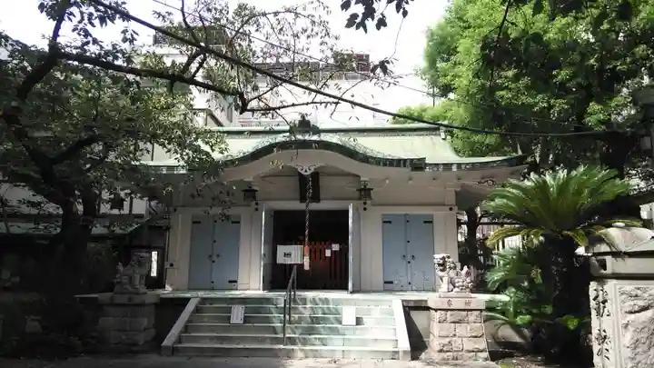 御津八幡宮の本殿・本堂