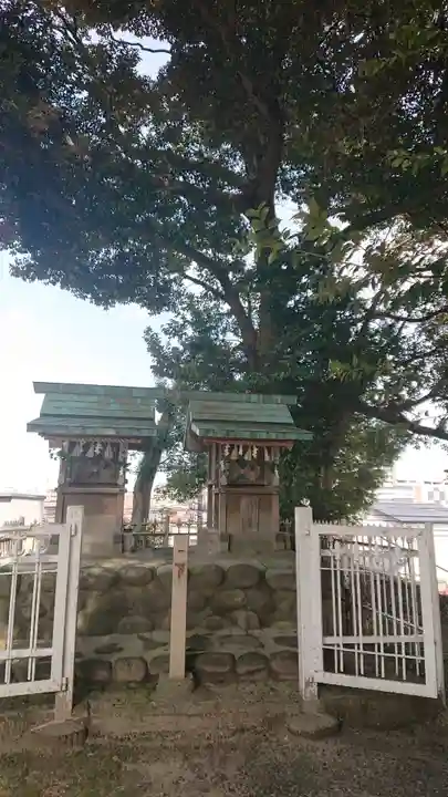 熊野三社の末社・摂社