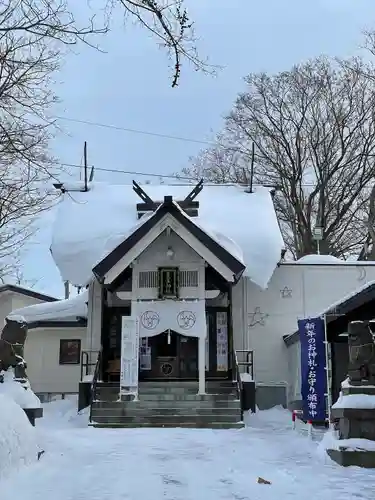 星置神社の本殿