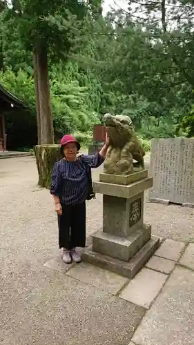 和気神社の狛犬