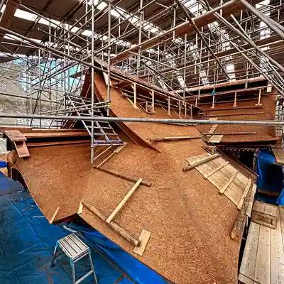 柏原八幡宮の本殿・本堂