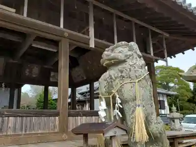 八幡神社(志方八幡神社)の狛犬