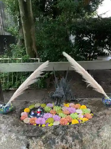 彌都加伎神社の手水舎